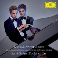 Lucas en Arthur Jussen - Saint-Saens - Poulenc - Say - CD