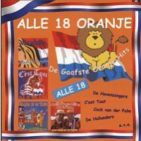 Alle 18  - Oranje - CD