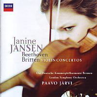 Janine Jansen - Beethoven Britten Violin Concertos - CD+DVD