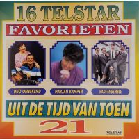16 Telstar Favorieten Uit De Tijd Van Toen - Deel 21 - CD