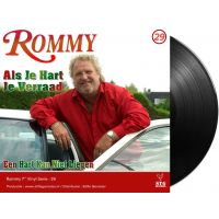 Rommy - Als Je Hart Je Verraad / Een Hart Kan Niet Liegen - Vinyl Single